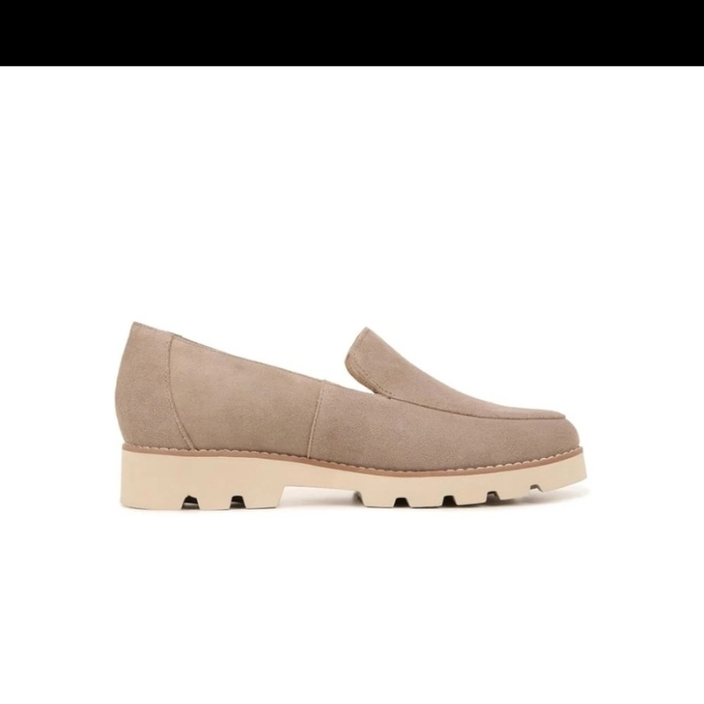 Vionic Women’s Kensley Slip-On Suede Loafers Casual Shoes - Taupe - Picture 8 of 8